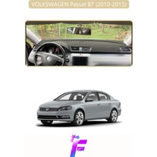 E-BİZ Volkswagen Passat B7 (2010-2015) Uyumlu Torpido Örtüsü | Yansıma Önleyici | Hızlı Montaj | K91