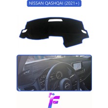 E-BİZ Nissan Qashqaı (2021+) Uyumlu Torpido Örtüsü | Yansıma Önleyici | Tam Koruma | Kolay Montaj | H71