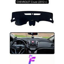 E-BİZ Chevrolet Cruze (2012+) Uyumlu Torpido Örtüsü | Çatlama ve Isıya Karşı Tam Koruma | Araca Özel | D60