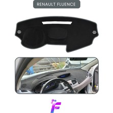 E-BİZ Renault Fluence Araca Özel Torpido Örtüsü | Ön Göğüs Kılıfı | Tam Koruma | Oto Aksesuar | A32