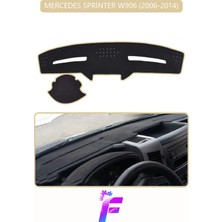 E-BİZ Mercedes Sprinter (2006-2014)) Uyumlu Torpido Örtüsü | Kolay Montaj | Yansıma Önleyici |  G85