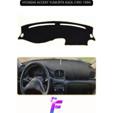 E-BİZ Hyundai Accent Yumurta Kasa (1993-1999) Torpido Örtüsü | Güneşten, Isıdan, Çatlamadan Korur | G6
