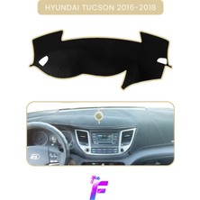 E-BİZ Hyundai Tucson (2016-2018) Araca Özel Torpido Örtüsü | Ön Göğüs Kılıfı | Tam Koruma | TC79