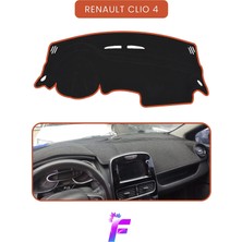 E-BİZ Renault Clio 4 Uyumlu Torpido Örtüsü | Araca Özel Üretim | Kolay Montaj | Torpido Kılıf | KORUMA|A28