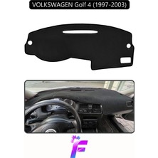 E-BİZ Volkswagen Golf 4 (1997-2003) Uyumlu Torpido Örtüsü | Yansıma Önleyici | Koruma | Hızlı Montaj | K84