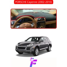 E-BİZ Porsche Cayenne (2002-2010) Torpido Örtüsü | Yansıma Önleyici | Tam Koruma | Hızlı Montaj | J27
