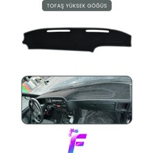 E-BİZ Tofaş Yüksek Göğüs Uyumlu Torpido Örtüsü | Araca Özel Üretim | Kolay Montaj | Torpido Kılıf | B2