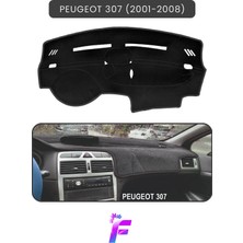 E-BİZ Peugeot 307 (2001-2008) Araca Özel Torpido Örtüsü | Ön Göğüs Kılıfı | Tam Koruma | Oto Aksesuar |T96
