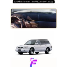 E-BİZ Subaru Forester / Impreza (1997-2002) Uyumlu Torpido Örtüsü | Yansıma Önleyici | Tam Koruma | K42