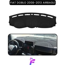 E-BİZ Fıat Doblo (2008-2013) Aırbaglı Uyumlu Torpido Örtüsü | Çatlama ve Isıya Karşı Tam Koruma | TA96