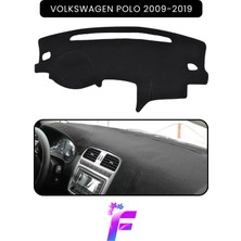 E-BİZ Volkswagen Polo (2009-2019) Araca Özel Torpido Örtüsü | Ön Göğüs Kılıfı | Tam Koruma | Tam Uyum |C48