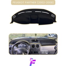 E-BİZ Peugeot Partner (2002-2008) Uyumlu Torpido Örtüsü | Çatlama ve Isıya Karşı Tam Koruma | A1