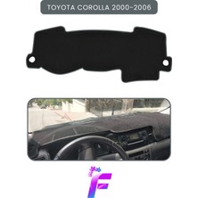 E-BİZ Toyota Corolla (2000-2006) Torpido Örtüsü | Güneşten, Isıdan, Çatlamadan Korur | Oto Aksesuar | B26