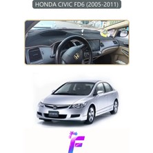 E-BİZ Honda Cıvıc Fd6 (2005-2011) Uyumlu Torpido Örtüsü | Yansıma Önleyici | Hızlı Montaj | Koruma | F68