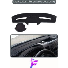 E-BİZ Mercedes Sprinter (2006-2014)) Uyumlu Torpido Örtüsü | Kolay Montaj | Yansıma Önleyici |  G86