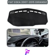 E-BİZ Fıat Egea (2007-2015) Ekransız Araca Özel Torpido Örtüsü | Ön Göğüs Kılıfı | Tam Koruma | TB14