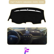 E-BİZ Fıat Punto Grande (2005-2018) Uyumlu Torpido Örtüsü | Araca Özel Üretim | Kolay Montaj | TB43