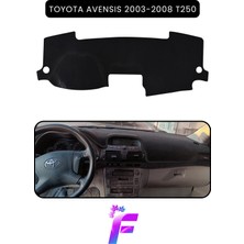 E-BİZ Toyota Avensis T250 (2003-2008) Uyumlu Torpido Örtüsü | Çatlama ve Isıya Karşı Tam Koruma | B12