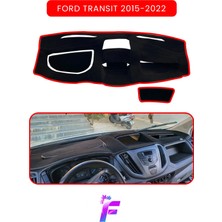 E-BİZ Ford TRANSİT(2015-2022) Araca Özel Torpido Örtüsü | Ön Göğüs Kılıfı | Tam Koruma | Oto Aksesuar TC15