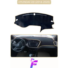 E-BİZ Hyundai I20 (2014-2020) Uyumlu Ön Torpido Örtüsü | Kolay Montaj | Kaymaz Tasarım | Tam  Koruma | G43