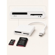 Neo Teknoloji Type C USB 3.1 To Sd Card Reader Kart Okuyucu Dönüştürücü