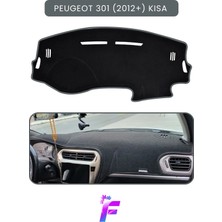 E-BİZ  Peugeot 301 (2012+) Kısa Kasa Uyumlu Torpido Örtüsü | Çatlama ve Isıya Karşı Tam Koruma | T80