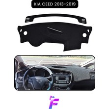E-BİZ Kıa Ceed (2013-2019) Torpido Örtüsü | Güneşten, Isıdan, Çatlamadan Korur | Oto Aksesuar | TC90