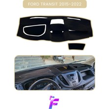 E-BİZ Ford TRANSİT(2015-2022) Araca Özel Torpido Örtüsü | Ön Göğüs Kılıfı | Tam Koruma | Oto Aksesuar TC13