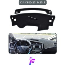 E-BİZ Kıa Ceed (2013-2019) Torpido Örtüsü | Güneşten, Isıdan, Çatlamadan Korur | Oto Aksesuar | TC86