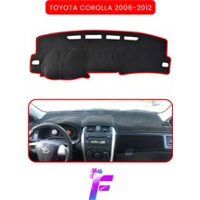 E-BİZ Toyota Corolla (2006-2012) Araca Özel Torpido Örtüsü | Ön Göğüs Kılıfı | Tam Koruma | Kaymaz | B33