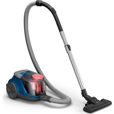 Happy Trend Philips 2000 Serisi Torbasız Elektrikli Süpürge - 750 W Yüksek Emiş Gücü, Powercyclone 4,%99,9 Toz Toplama, Hepa Filtre, Evcil Hayvan Tüylerinde Etkili, Kompakt Tasarım (XB2123/09)