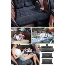 Happy Trend Mobee Car Bed Araç Içi Şişme Yatak Araba Arka Koltuk Yatağı + Şişirme Pompası