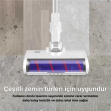 Happy Trend Supervac G10 Handheld / G9 Handled Şarjlı Dik Süpürge Turbo Başlık Xiaomi Ile Uyumu