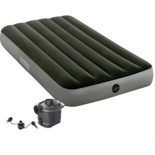 Happy Trend Intek 64777 Prestij Kamp Yatağı 99X191 cm +Pilli Pompa, Su Sporları, Plaj Malzemesi, Şişme Ürün, Yüzme Aksesuarı, Kamp, Dalış, Güvenlik