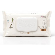 Sleepy Petcare Pet Islak Mendil 60 Adet