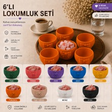 Triforge3D 6'lı Fiyonk Tasarımlı Lokumluk Seti | Kahve Yanı Lokum Kasesi, Şekerlik, Sunumluk & Hediyelik