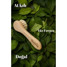 Madame Naturel %100 Doğal At Kılı Yüz Bakım Fırçası