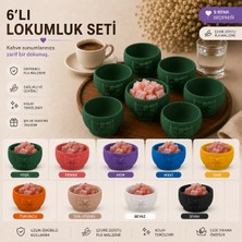 Triforge3D 6'lı Fiyonk Tasarımlı Lokumluk Seti | Kahve Yanı Lokum Kasesi, Şekerlik, Sunumluk & Hediyelik