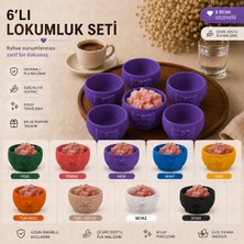Triforge3D 6'lı Fiyonk Tasarımlı Lokumluk Seti | Kahve Yanı Lokum Kasesi, Şekerlik, Sunumluk & Hediyelik