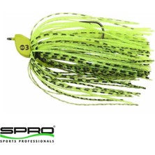 Spro Skirted Jig Citrus Disco 7g # 2/0