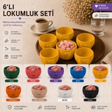 Triforge3D 6'lı Fiyonk Tasarımlı Lokumluk Seti | Kahve Yanı Lokum Kasesi, Şekerlik, Sunumluk & Hediyelik