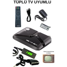 Snrelk Full Hd Scart Girişli Tüplü Televizyon Uyumlu (Tkgs) Uydu Alıcısı
