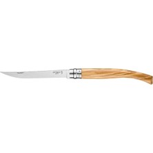 Opinel N°12 Effile Zeytin Saplı, Ince ve Keskin Çelik Çakı