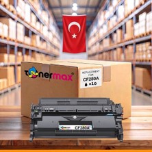 tonermax Hp Laserjet Pro 400 M425 Muadil Toner Çipli CF280A 10'lu 2.700 Sayfa