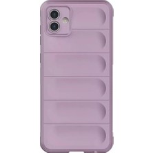 YM PAZARLAMA Galaxy A05 Kılıf Optimum Silikon - Mor