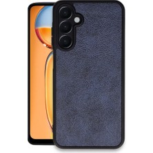 YM PAZARLAMA Galaxy A05S Kılıf Aras Deri Kapak - Lacivert