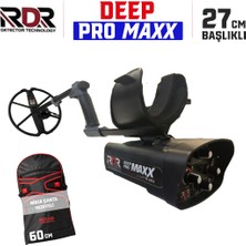 Rdr Dedektör RDR Deep Pro Maxx Derin Arama Dedektörü - 6 kHz 27cm Başlıklı ve