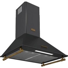 Hafele Vintage Klasik Davlumbaz 60 cm Antrasit