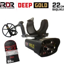 Rdr Dedektör Rdr Gold Dedektör Altın Dedektörü - 18khz 22cm Başlıklı ve Ninja