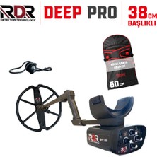 Rdr Dedektör Rdr Deep Pro Dedektör 38cm Başlıklı ve Ninja XXL Çanta Hediyeli P